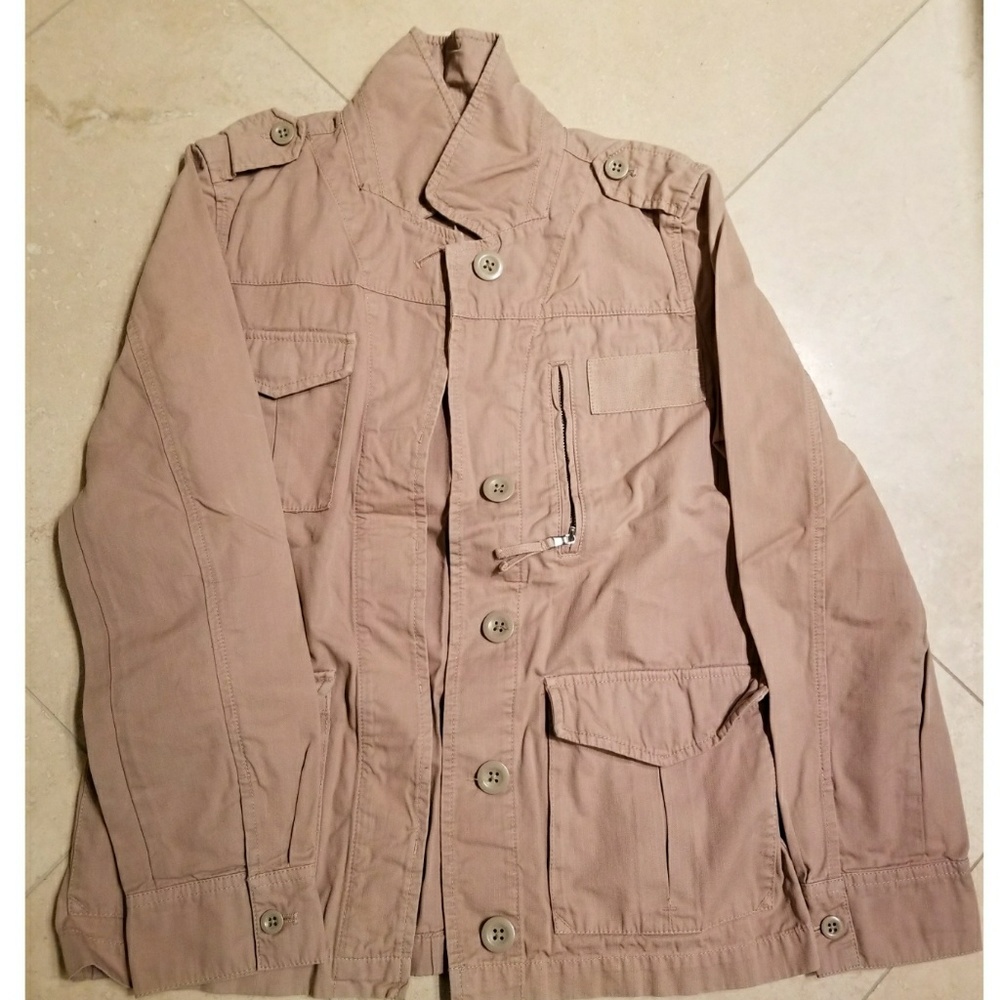 J. Crew Chino Military Style Jacket